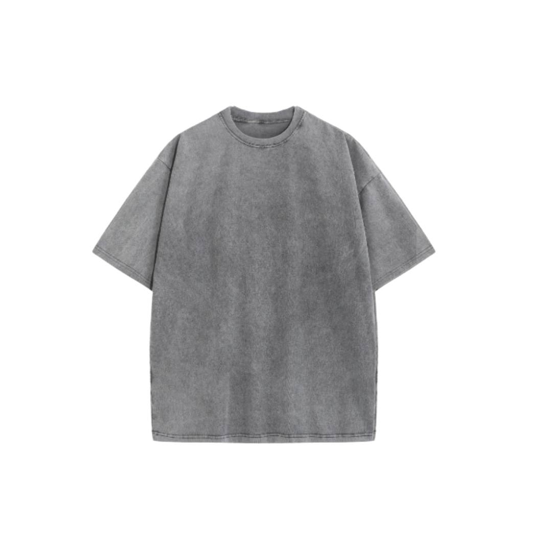 Icone™ ComfortShirt 1+1 GRATIS: Premium Komfortabel Løs Passform Vasket T-skjorte