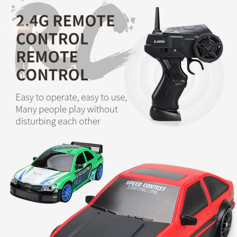 Kletshuts™ DriftCar: Ekstrem 4WD Drift Racing Bil