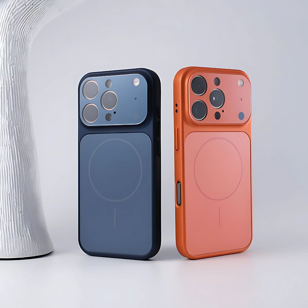 MagsafeCase: iPhone Magsafe Glas Linse Beskyttelses Telefon Etui