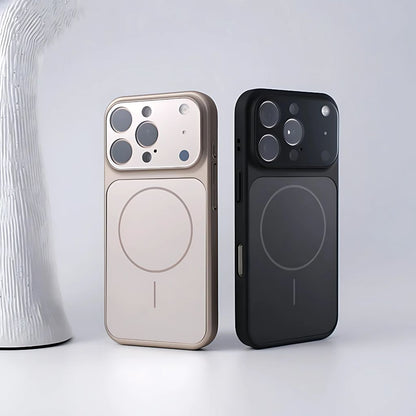 MagsafeCase: iPhone Magsafe Glas Linse Beskyttelses Telefon Etui