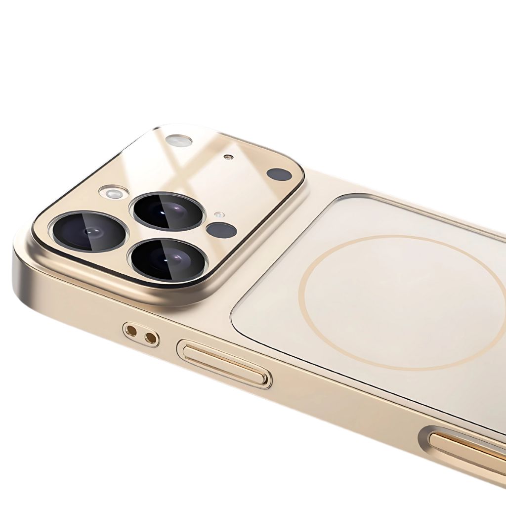 MagsafeCase: iPhone Magsafe Glas Linse Beskyttelses Telefon Etui