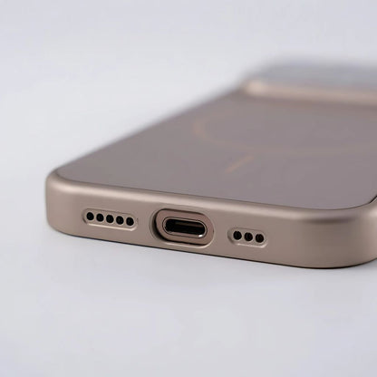MagsafeCase: iPhone Magsafe Glas Linse Beskyttelses Telefon Etui