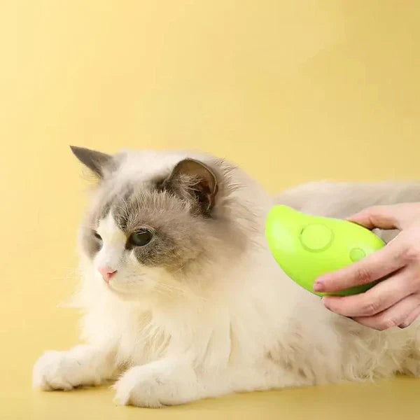 DogCatFri™ SteamBrush: Damp Kjæledyr Pleiebørste