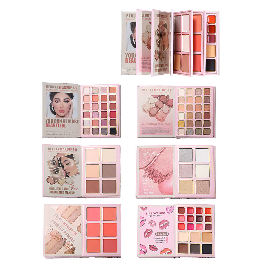 BeautyKit – Profesjonell Alt-i-ett Sminkekolleksjon Komplett Skjønnhetssett Kit