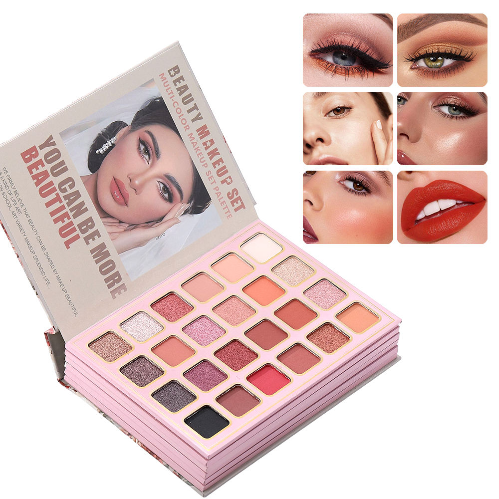 BeautyKit – Profesjonell Alt-i-ett Sminkekolleksjon Komplett Skjønnhetssett Kit