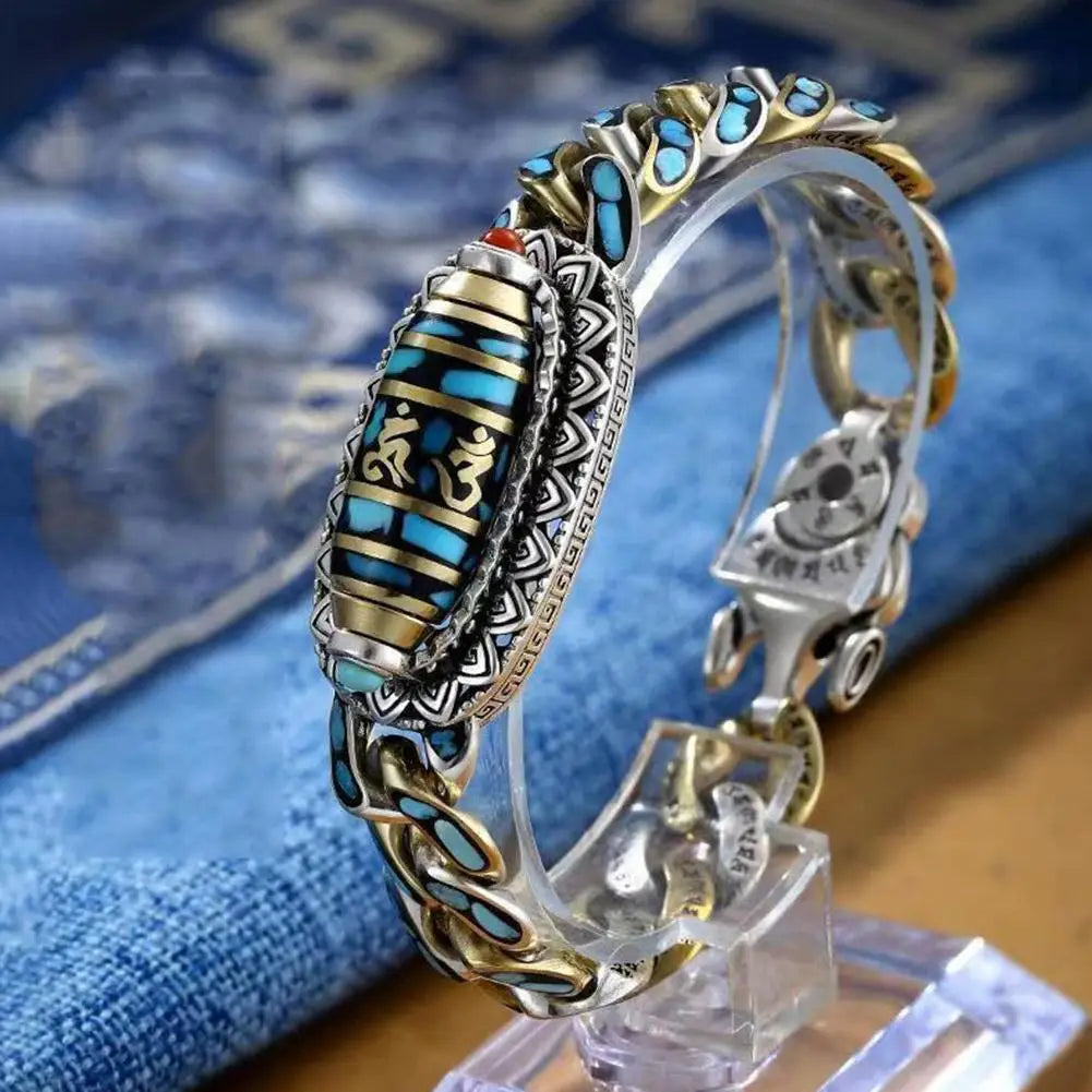 Jewelance™ MantraBracelet – Dreibart Tidløst Symbolsk Mantra-armbånd