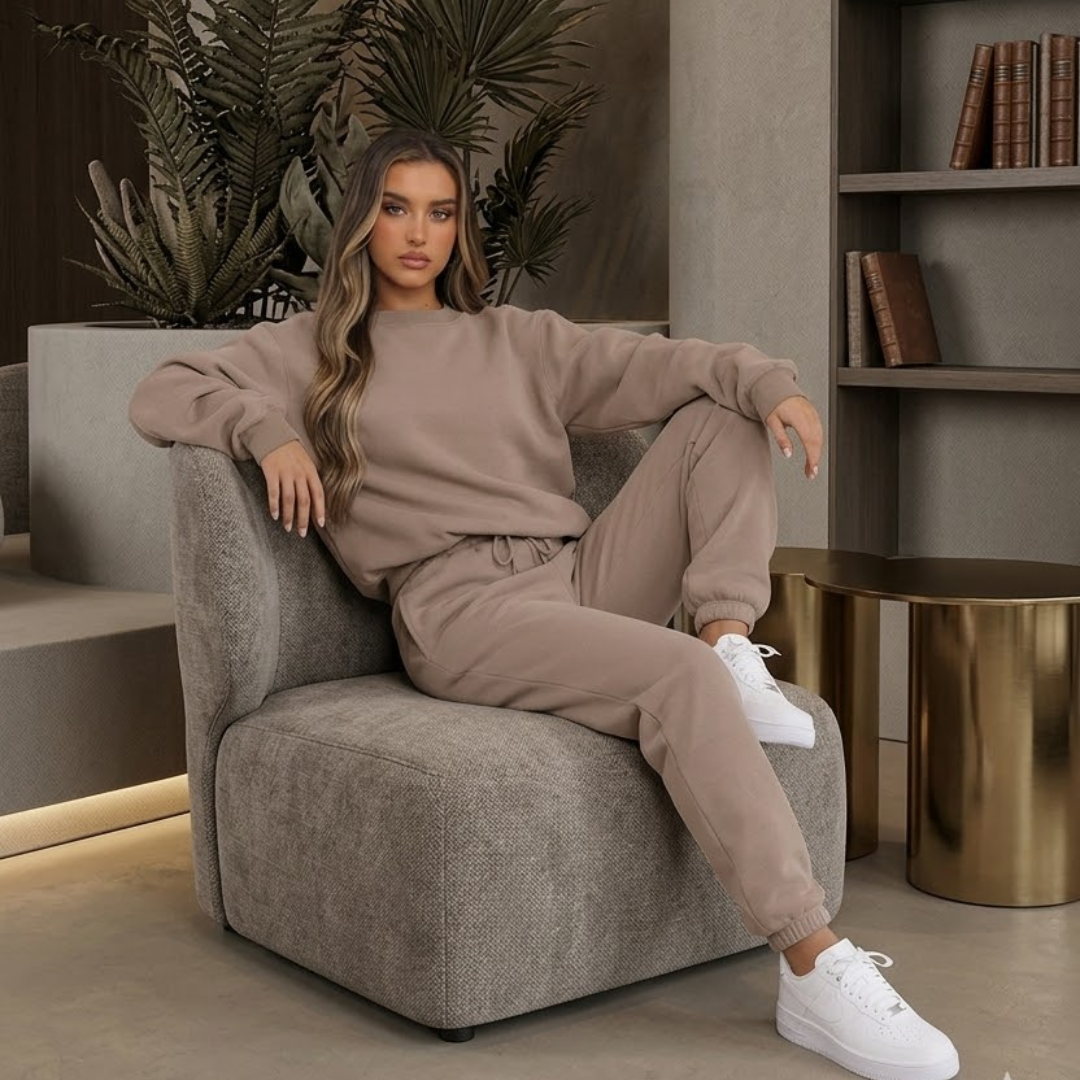 Icone™ ComfyChic: Præmie Comfy Chic Bred-Ben Bukser 3-Stykke Sæt