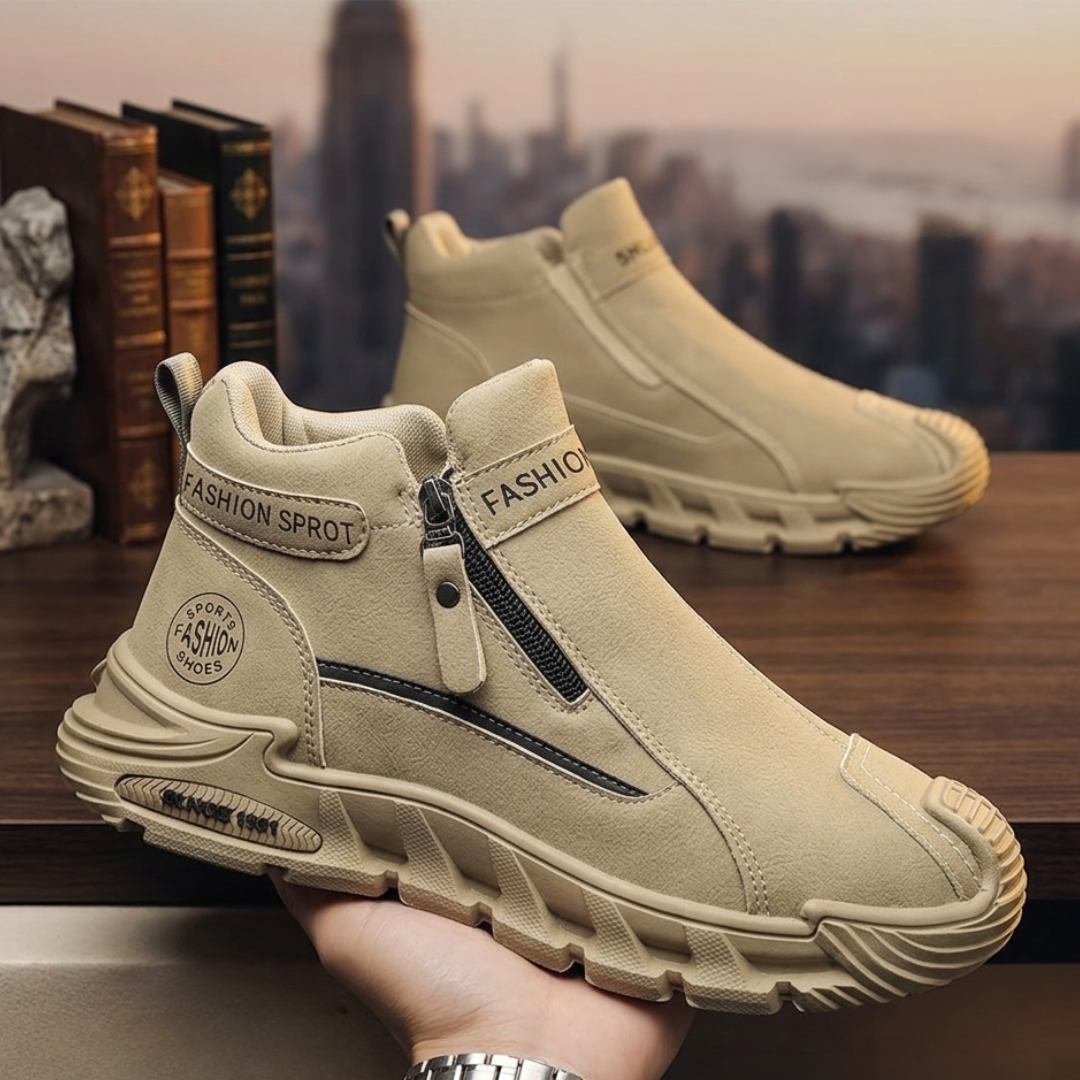 Happy™ OutdoorShoes: Side Lynlås Vandreture Udendørs Sko For Mænd