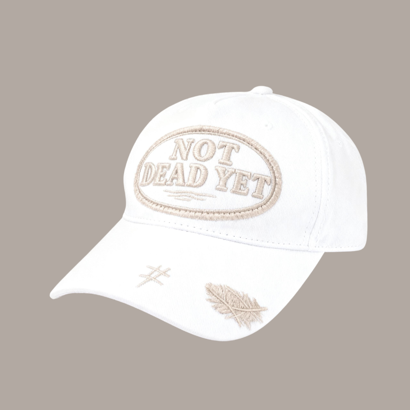 Icone™ BaseballCap: Ikke Død Endnu Citat Baseball Vintage Kasket
