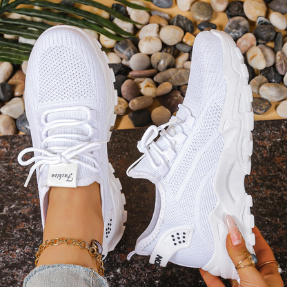 Happy™ BreathableSneakers: Kvinders Mesh Sports Åndbare Sneakers