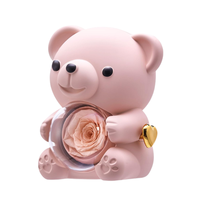 Jewelance™ TwinHearts – Roterende Rose Tvillinghjerter Halskæde Gave Smykke