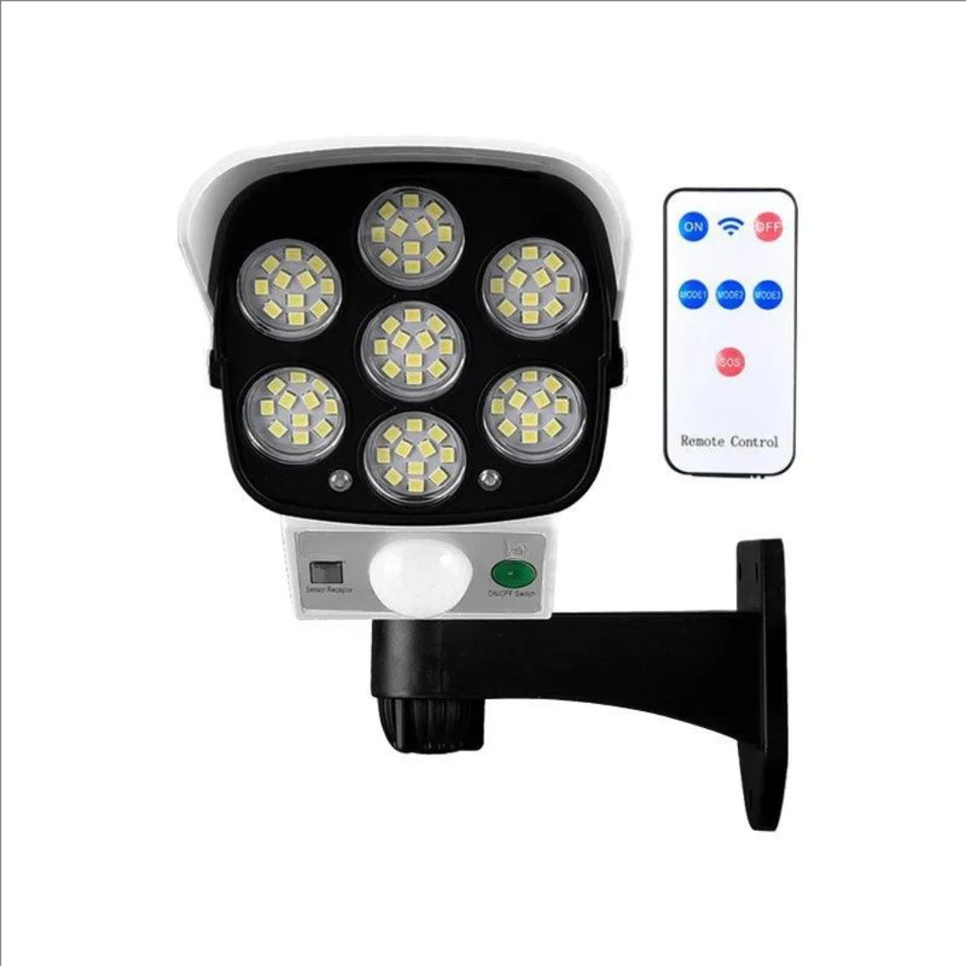 Ledsen™ CameraLight: Energibesparende Solcelledrevet Dummy Kamera Lys