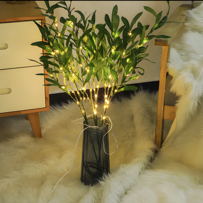 Ledsen™ LeafDecor 1+1 GRATIS - Stilfuld Oplyst Kunstig Blad Dekoration