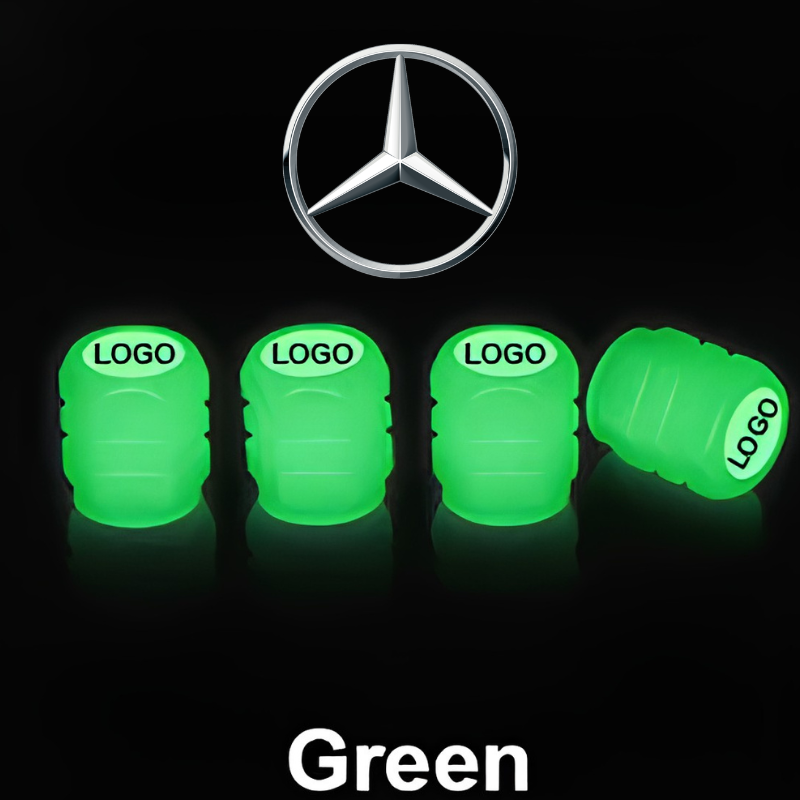 GlowTire 1+1 GRATIS: Universel Pasform Lyse Nat Synlighed Glød Dæk Design