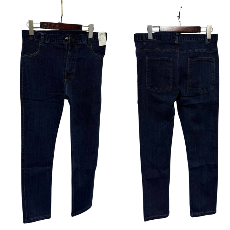 Icone™ RetroJeans: Herres Højtaljede Tilfældig Retro Jeans