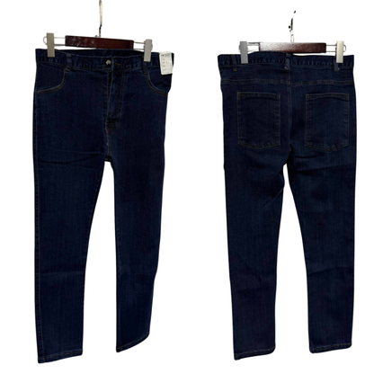 Icone™ RetroJeans: Herres Højtaljede Tilfældig Retro Jeans