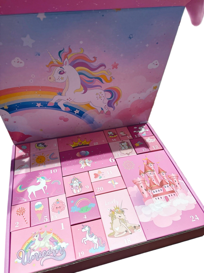 Kletshuts™ UnicornAdvent: Morsom Kreativ Jul Enhjørning Adventskalender