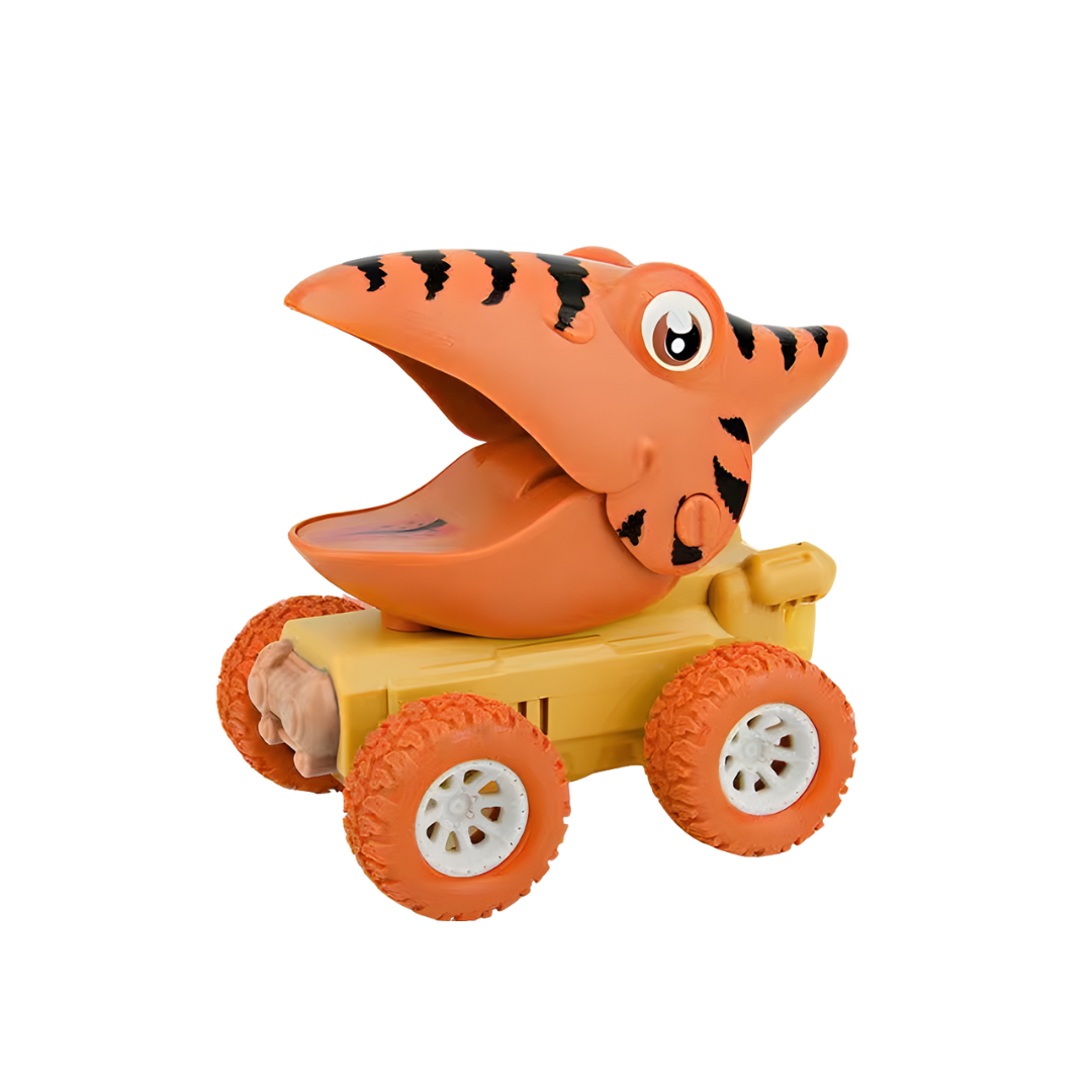 Kletshuts™ DinosaurToy: Morsomt og enkelt trekk-tilbake-design dinosaurbil-leketøy