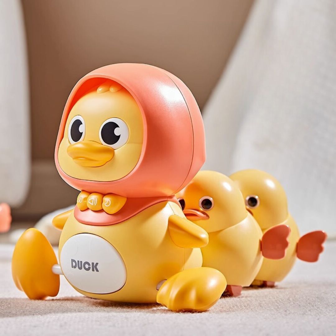 Kletshuts™ WalkingDuck: Interaktiv Søt Gå And Baby Leketøy