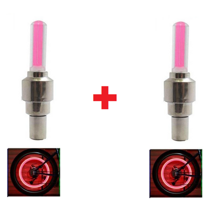 Ledsen™ ValveLights 1+1 GRATIS: LED Dækventilkapper Natridt Hjullys