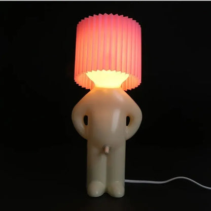Ledsen™ BoyLamp: Sjarmerende Liten Dekorativ LED Guttelampe