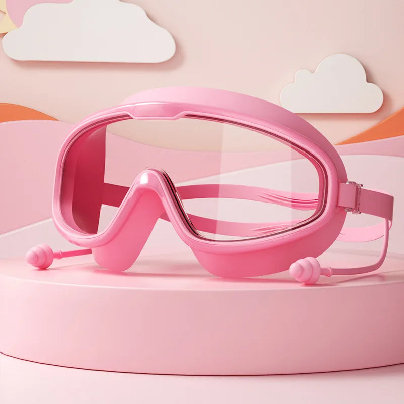 SoftGoggles 1+1 GRATIS: Stort Ramme Vandtæt Anti-Dug Sæt Bløde Goggles