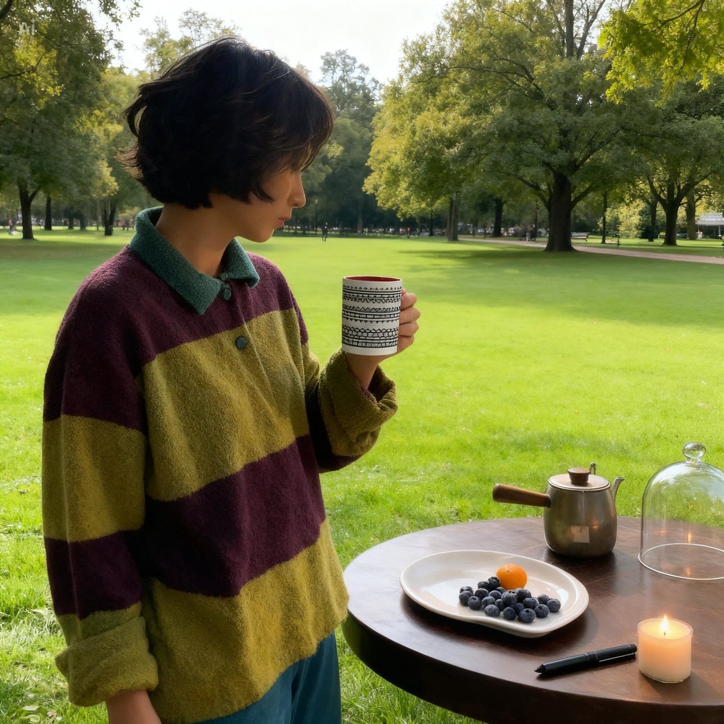 Globetrek° CoffeeMug: Smart Skjult Tekst Keramisk Kaffekrus