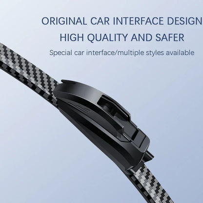 WindshieldWipers: Streak-Gratis Synlighed Holdbar Stille Nem Installation Vinduesviskere