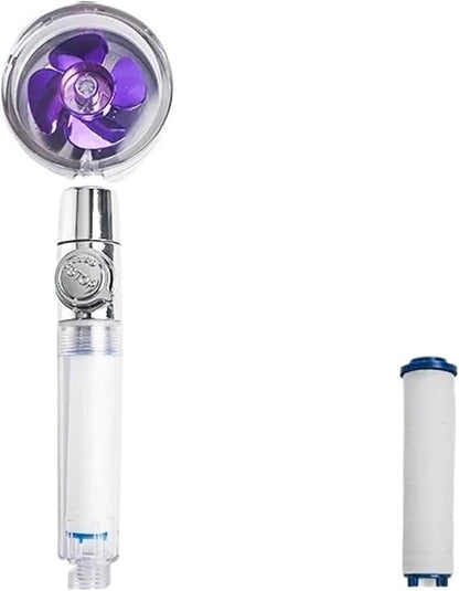 Borhe® SpinShower: 360° Roterende Høytrykks Dusjhode