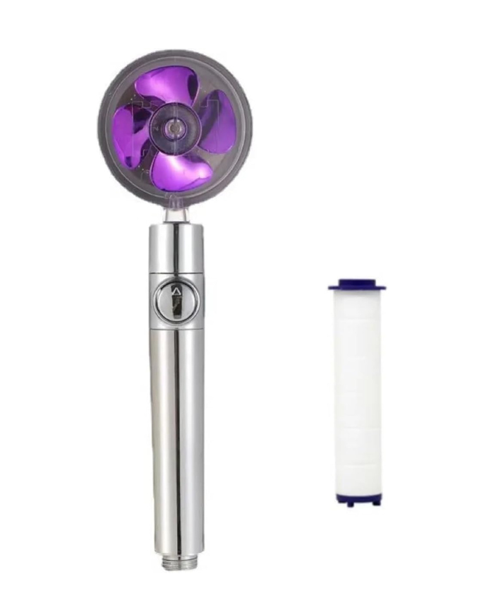 Borhe® SpinShower: 360° Roterende Høytrykks Dusjhode