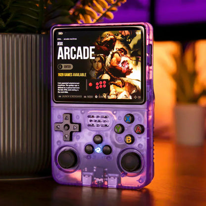 Kletshuts™ GameConsole: Genopladelig Klassisk Håndholdt Arkadespil Console