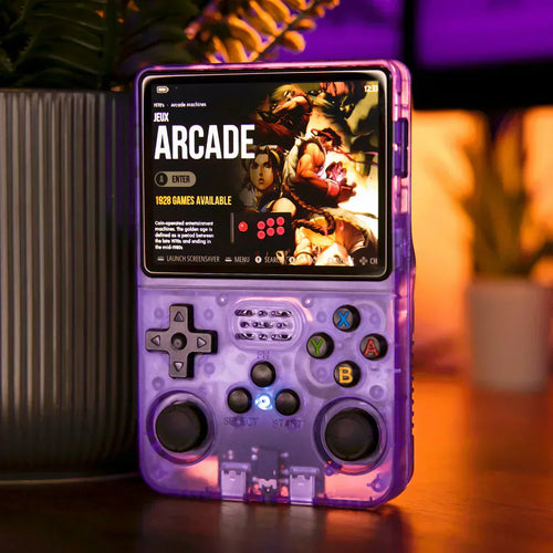 Kletshuts™ GameConsole: Genopladelig Klassisk Håndholdt Arkadespil Console