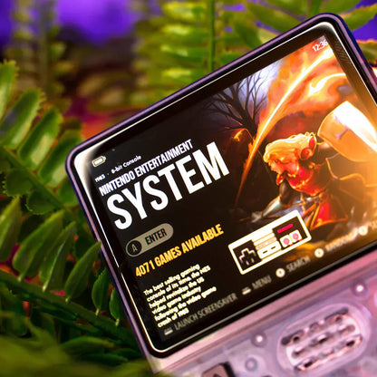 Kletshuts™ GameConsole: Genopladelig Klassisk Håndholdt Arkadespil Console