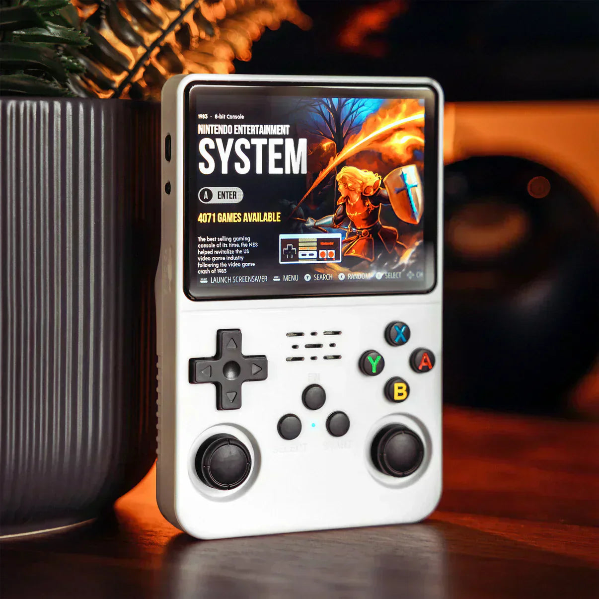 Kletshuts™ GameConsole: Genopladelig Klassisk Håndholdt Arkadespil Console
