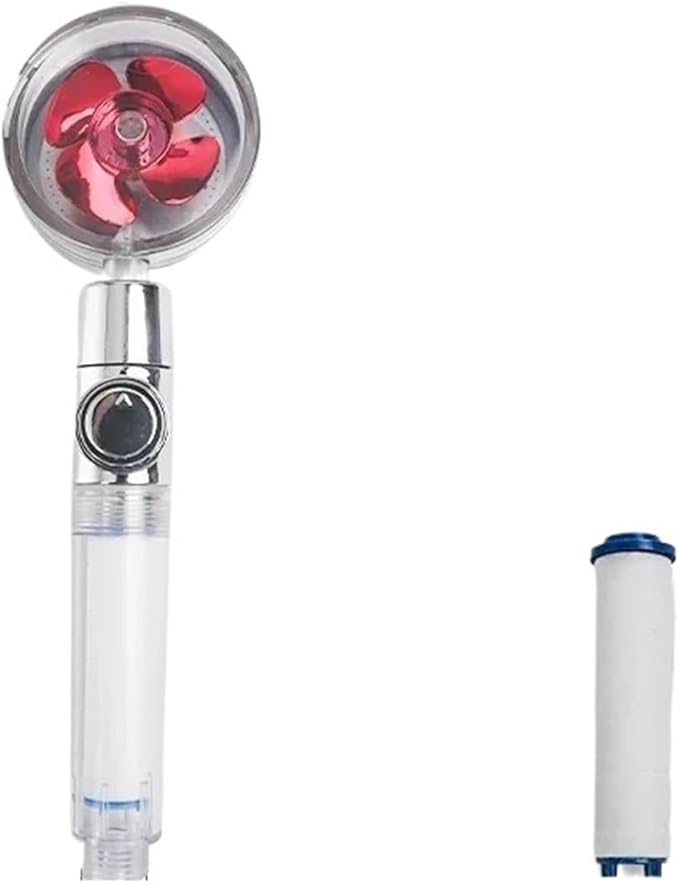 Borhe® SpinShower: 360° Roterende Høytrykks Dusjhode