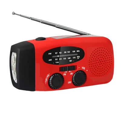 MultiRadio - Multifunksjon Solar Bærbar Nødradio