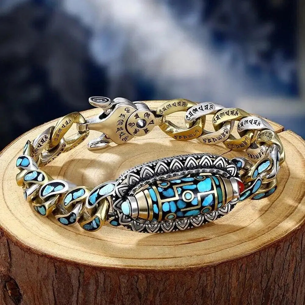 Jewelance™ MantraBracelet – Dreibart Tidløst Symbolsk Mantra-armbånd