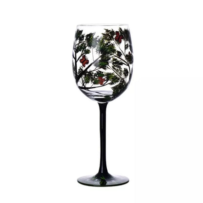 SeasonsGlass - Vinglass med fire årstiderstrær