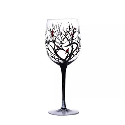 SeasonsGlass - Vinglass med fire årstiderstrær