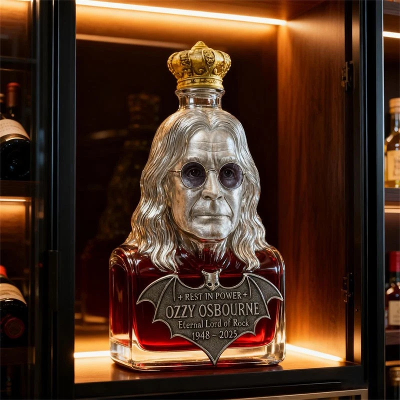 LiquorBottle™: Ozzy Osbourne Begrenset Utgave Hyllest Karaffel Spritflaske