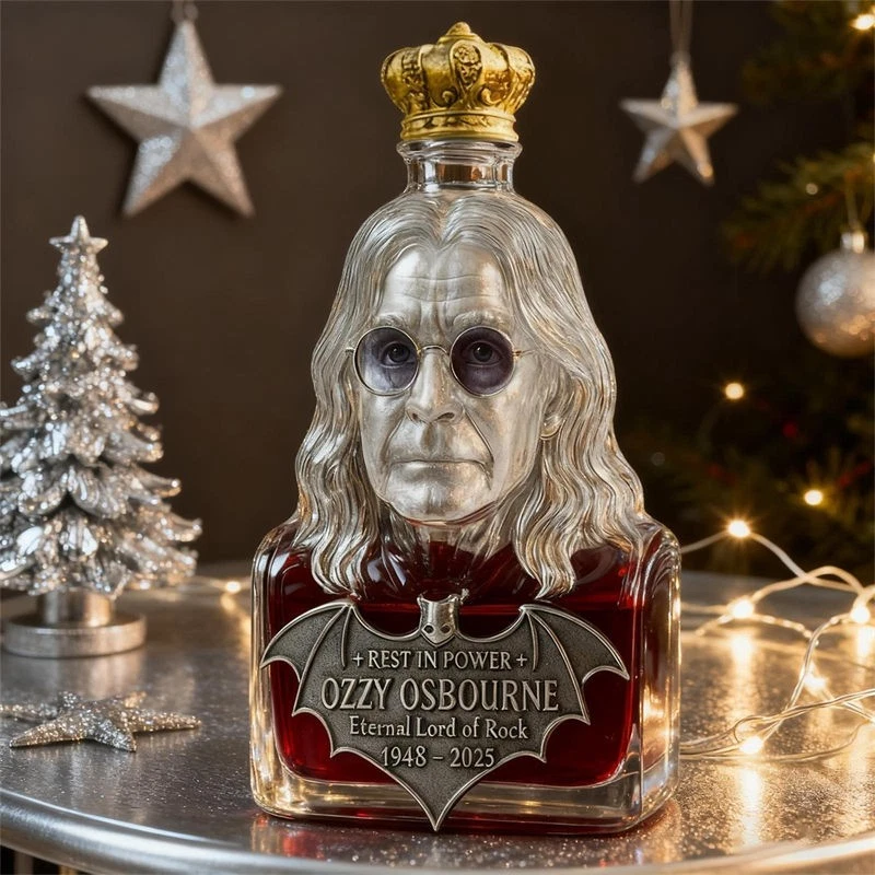 LiquorBottle™: Ozzy Osbourne Begrenset Utgave Hyllest Karaffel Spritflaske