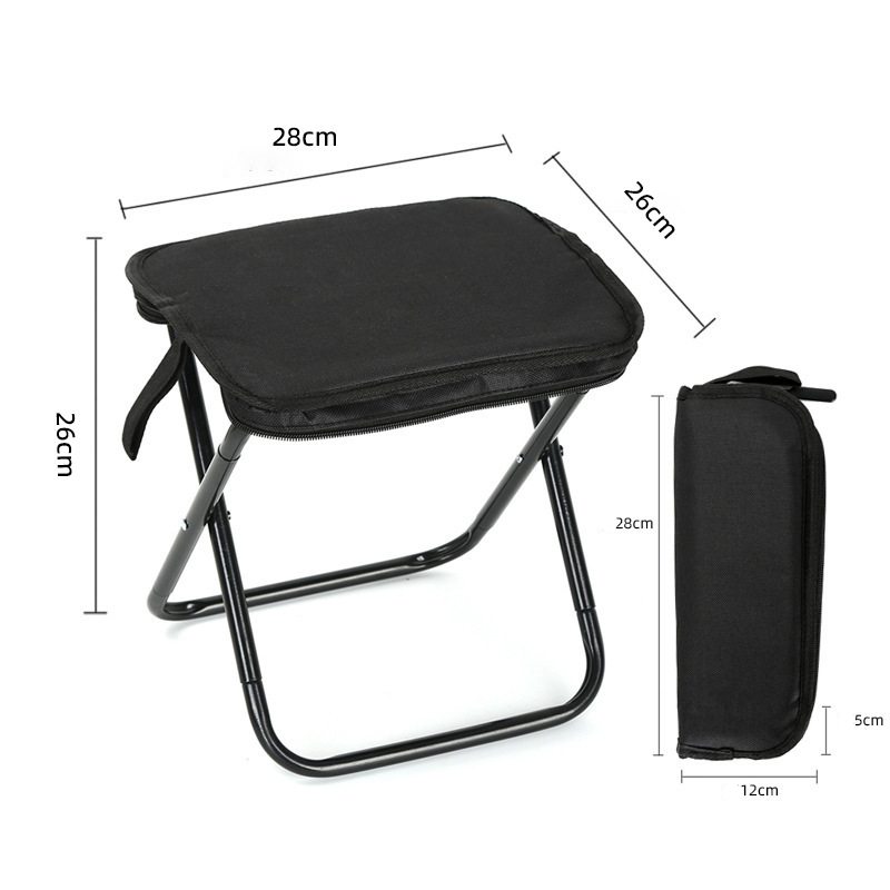 UltiFurni® PortableStool: Let-Foldet Ultra-Let Kompakt Bærbar Skammel