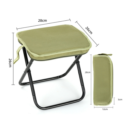 UltiFurni® PortableStool: Let-Foldet Ultra-Let Kompakt Bærbar Skammel