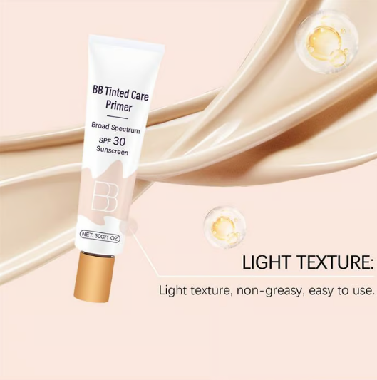 MoisturizerPrimer 1+1 GRATIS - Alt i ett BB-farget fuktighetskrem, primer og solkrem