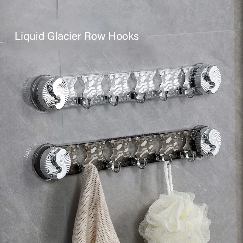 GlideHold® SuctionHooks 1+1 GRATIS: Enkel Installasjon Kraftige Veggmonterte Sugekroker