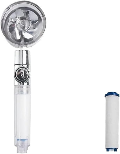Borhe® SpinShower: 360° Roterende Høytrykks Dusjhode