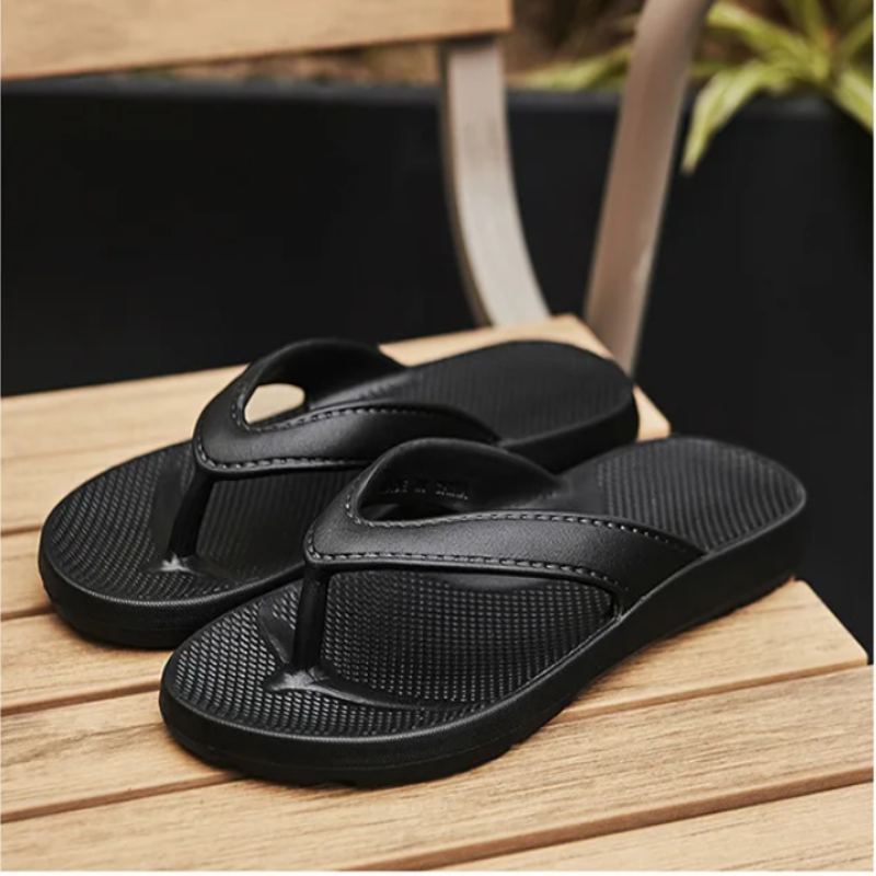 Happy™ ComfortSlippers 1+1 GRATIS: Lettvekt Sklisikre Sommertøfler Til Kvinner