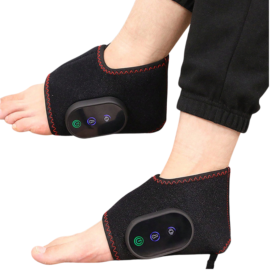 FootMassager: Oppladbar Trådløs Ankel- Og Fotmassasjeapparat