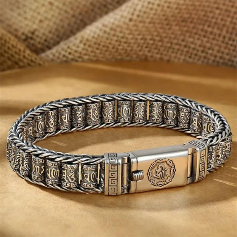 Jewelance™ TibetanBracelet 1+1 GRATIS: Vintage Detaljeret Mønster Tibetansk Design Armbånd