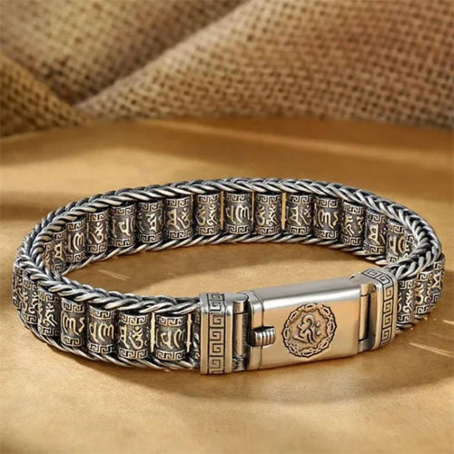 Jewelance™ TibetanBracelet 1+1 GRATIS: Vintage Detaljeret Mønster Tibetansk Design Armbånd